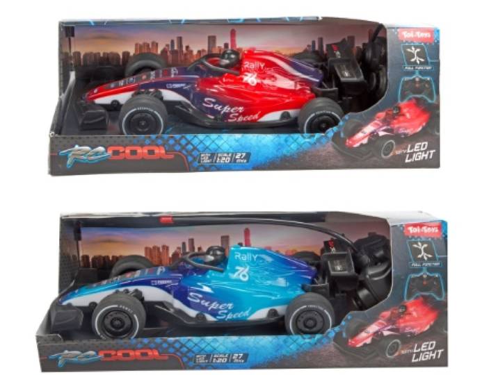 RC Raceauto F1 style 1:20 - Raceauto - Led licht en geluid (Let op! !)
