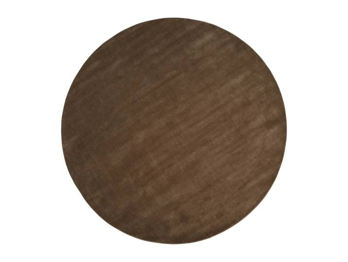 Linie Design Halo Cloud Wollteppich rund Moss, Ø250 cm
