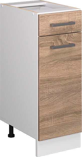 Vicco R-Line Sonoma Keukenonderkast met deuren en laden, Model 37716