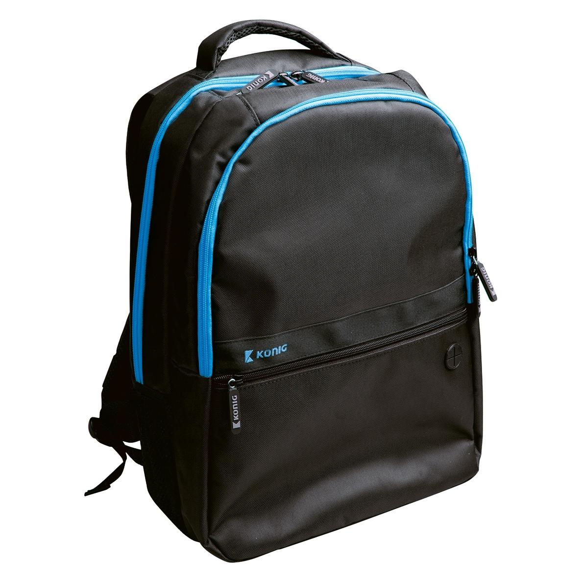 Konig König CSNBBP100BU ledově modrá / Batoh na notebook / 15"-16" (CSNBBP100BU)
