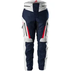 Furygan Killington, Textilhose wasserdicht - Dunkelblau/Hellgrau/Rot - S
