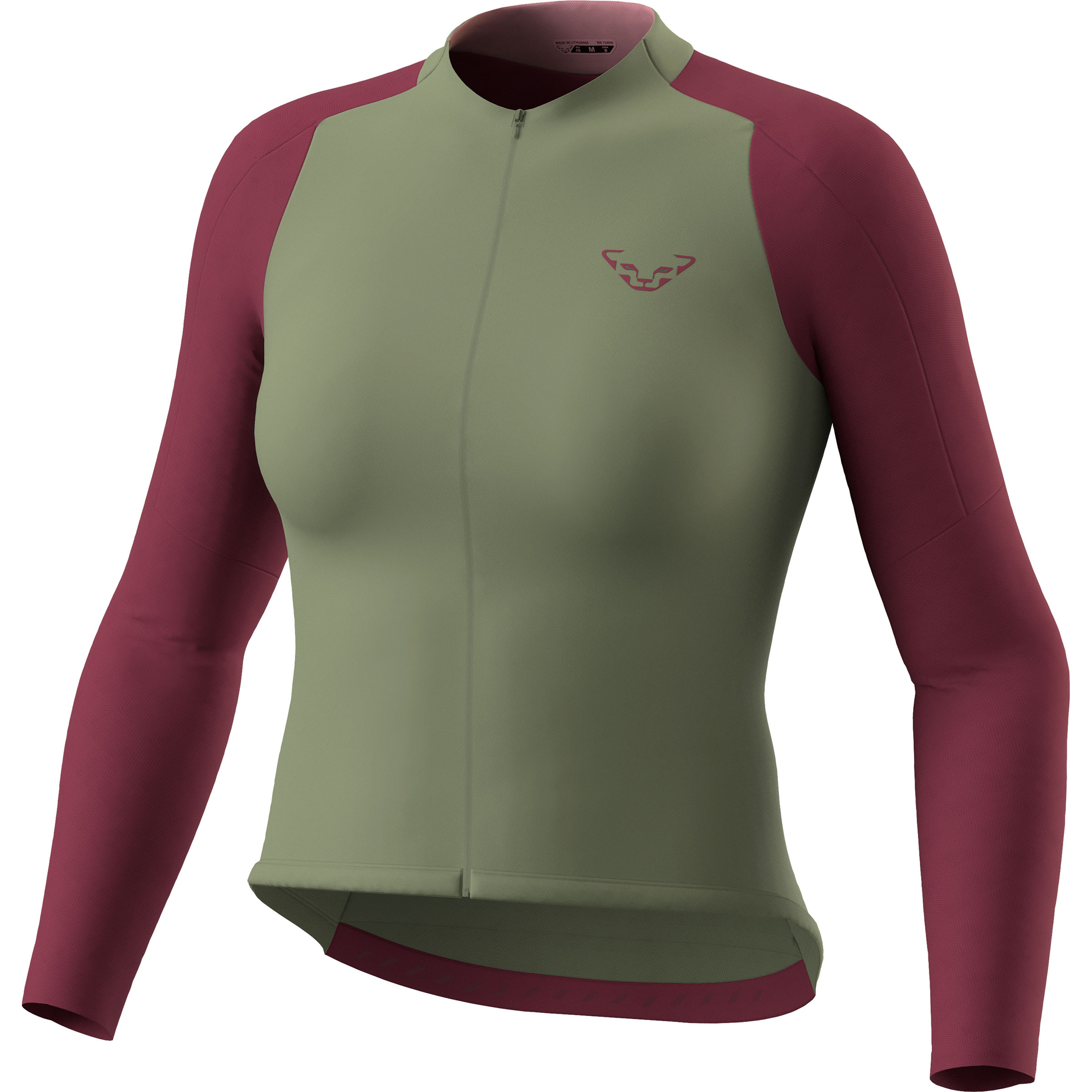 Dynafit Ride Light L/S FZ Trikot Damen Radtrikots oliv Größe S Mountainbike | Gravel Elastisch