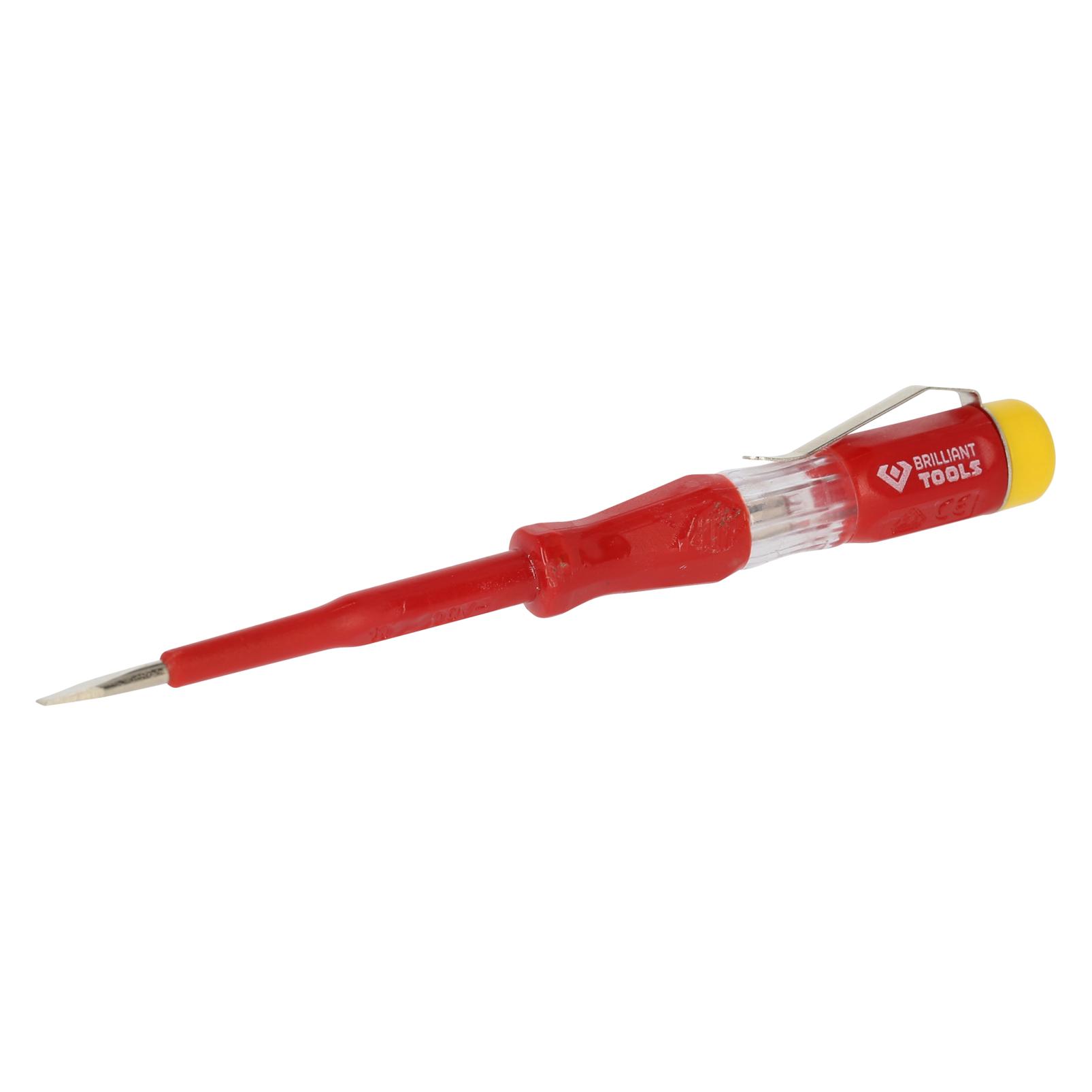 Brilliant Tools Spannungsprüfer, 100 - 500 V (Schlitz) (BT120900)