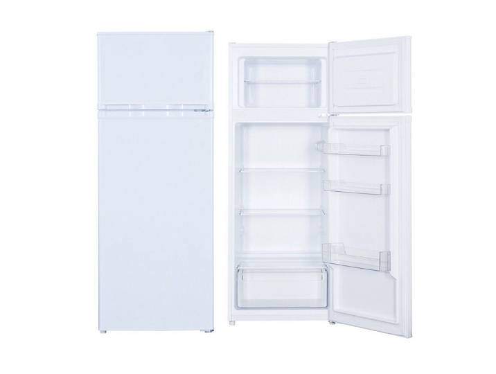 Geratek Kühl-/Gefrierkombination Sitka KG1200, 143 cm hoch, 54,5 cm breit, 206 L Nutzinhalt / sehr leise nur 40db(A) / LED-Beleuchtung