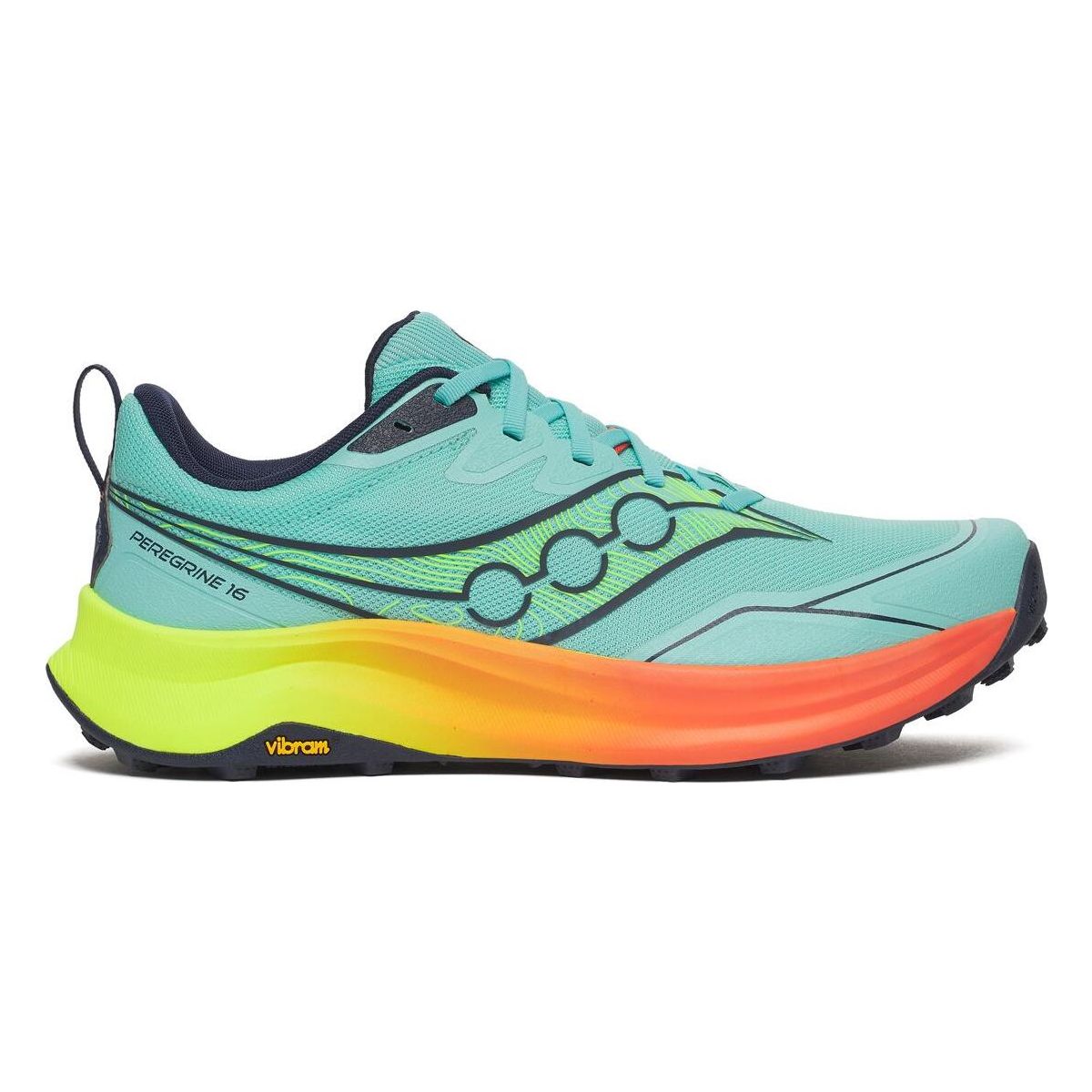Saucony Peregrine 16 Men splash/citron (132) 44,5 S21066-132-44,5-Medium