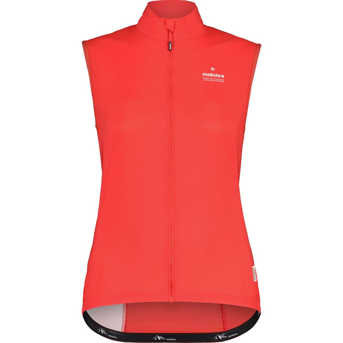 Maloja SeisM. Vest fire red (8776) M 37143-1-8776-M