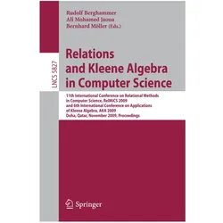 Relations and Kleene Algebra in Computer Science, Fachbücher von Rudolf Berghammer, Bernhard Möller, Ali Jaoua