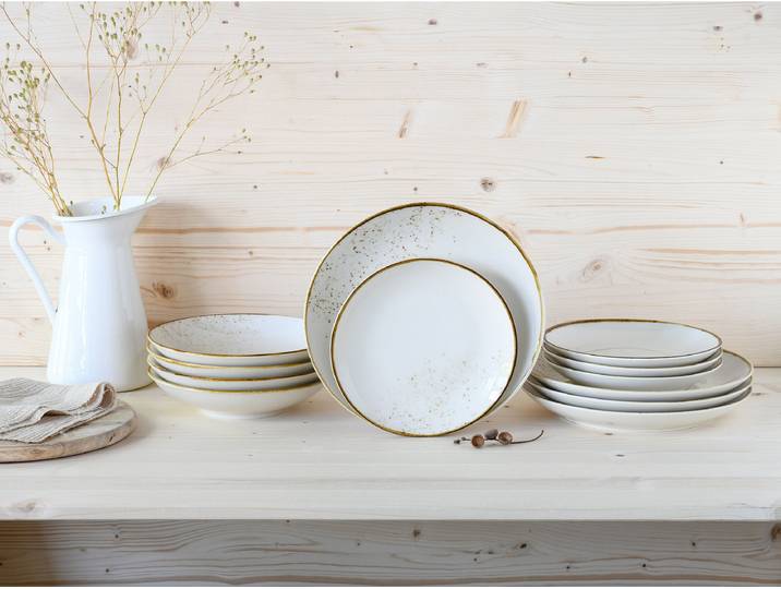 Tafelservice Nature Collection Beige/Creme