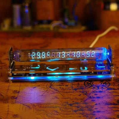 Inspired Finds Vintage Nixie Tube Clock Retro Glow Tube Digital Table Clock For Home, Office, And Gifts Vintage Nixie Tube Clock Retro Glow Tube Digital Table Clock For Home, Office, And Gifts