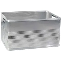 BRB Alu-Transportkasten, 118 Liter, LxBxH 700 x 500 x 375 mm