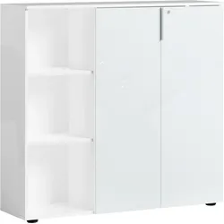 Stylife Aktenschrank niedrig mit Regal PADUA OFFICE - B/H/T ca. 120.00x113.00x34.00