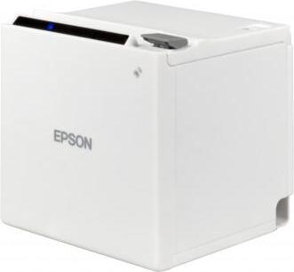 Epson TM-m30II (111): USB + Ethernet + NES + BT, White, PS, EU, Thermodirekt, POS-Drucker, 203 x 203 DPI, 250 mm/sek, 250 mm/sek, Text, Grafik, Barcode