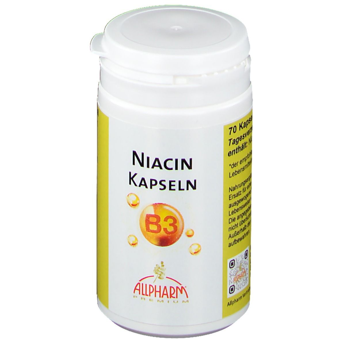 Niacin Kapseln 70 St
