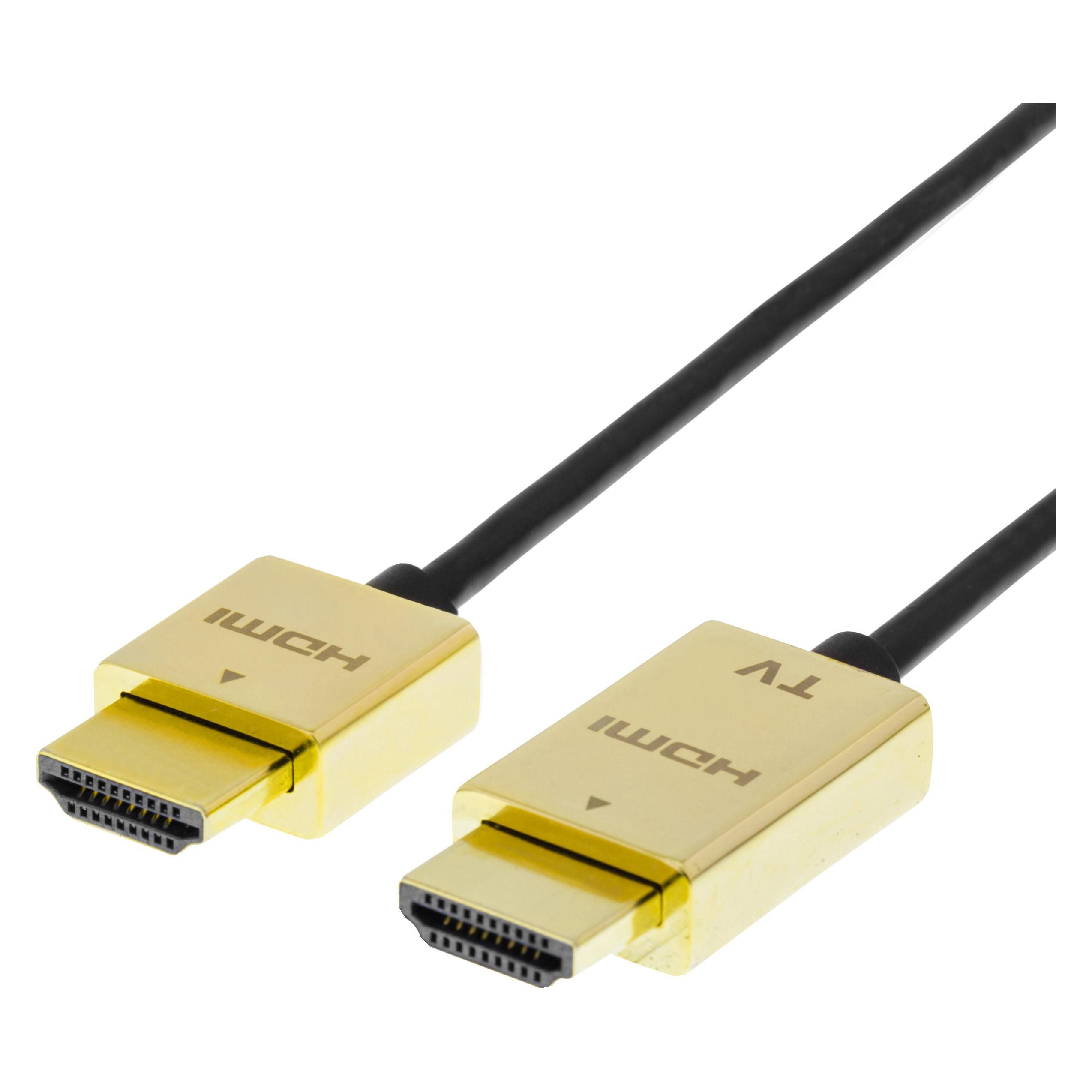 Deltaco HDMI-1043-K - 3 m - HDMI Typ A (Standard) - HDMI Typ A (Standard) - 10,2 Gbit/s - Schwarz (3 m) (HDMI-1043-K)