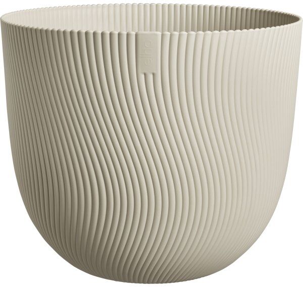 Elho Sereh Blomsterkrukke, 39 Cm, Mushroom Beige