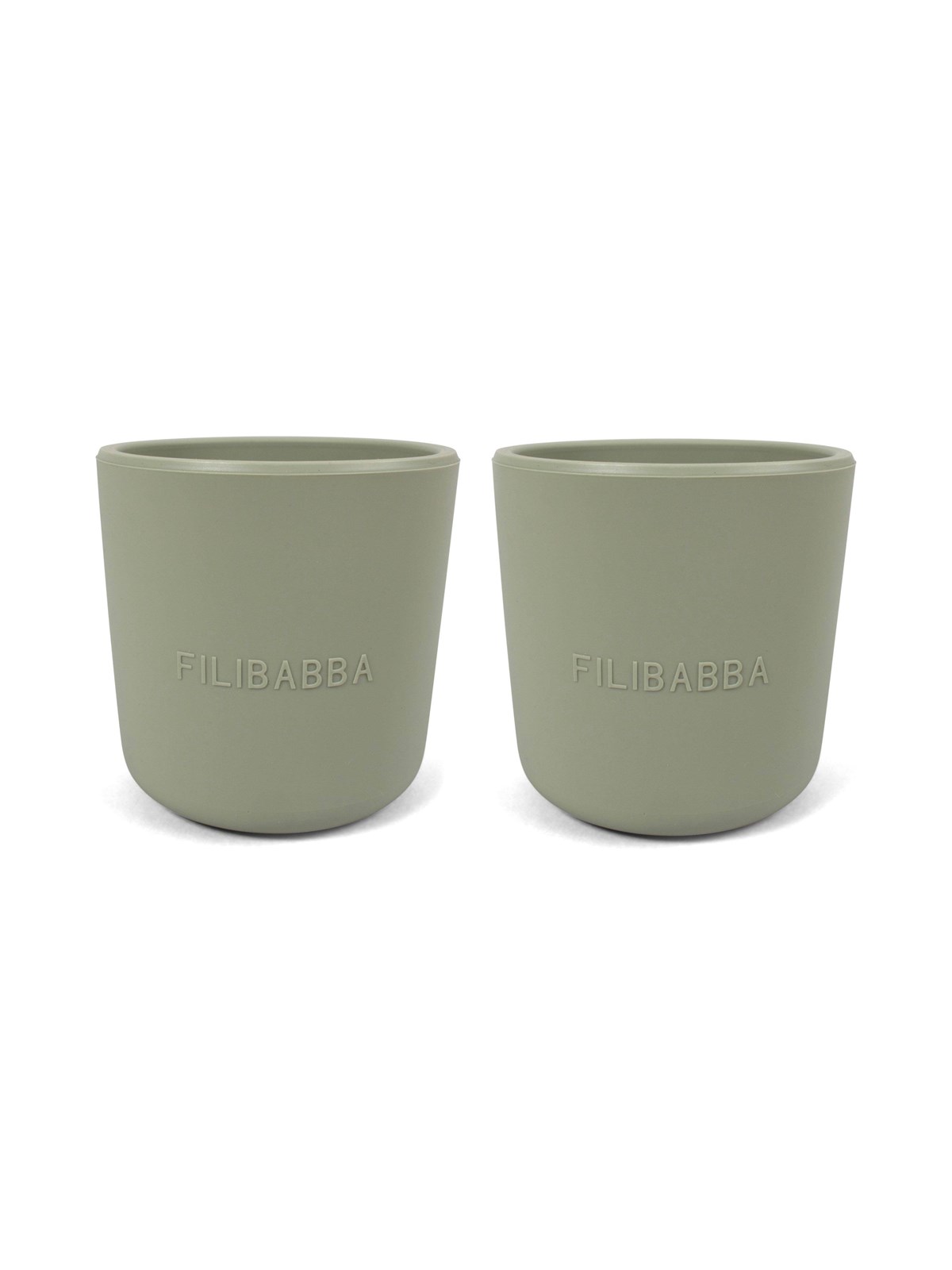 Filibabba Silicone cup 2-pack - Green