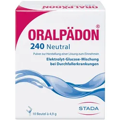 Oralpädon 240 NEUTRAL Elektrolytepulver 10 St