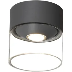 Konstsmide LED Deckenleuchte Varese, anthrazit, 6W (7883-370)