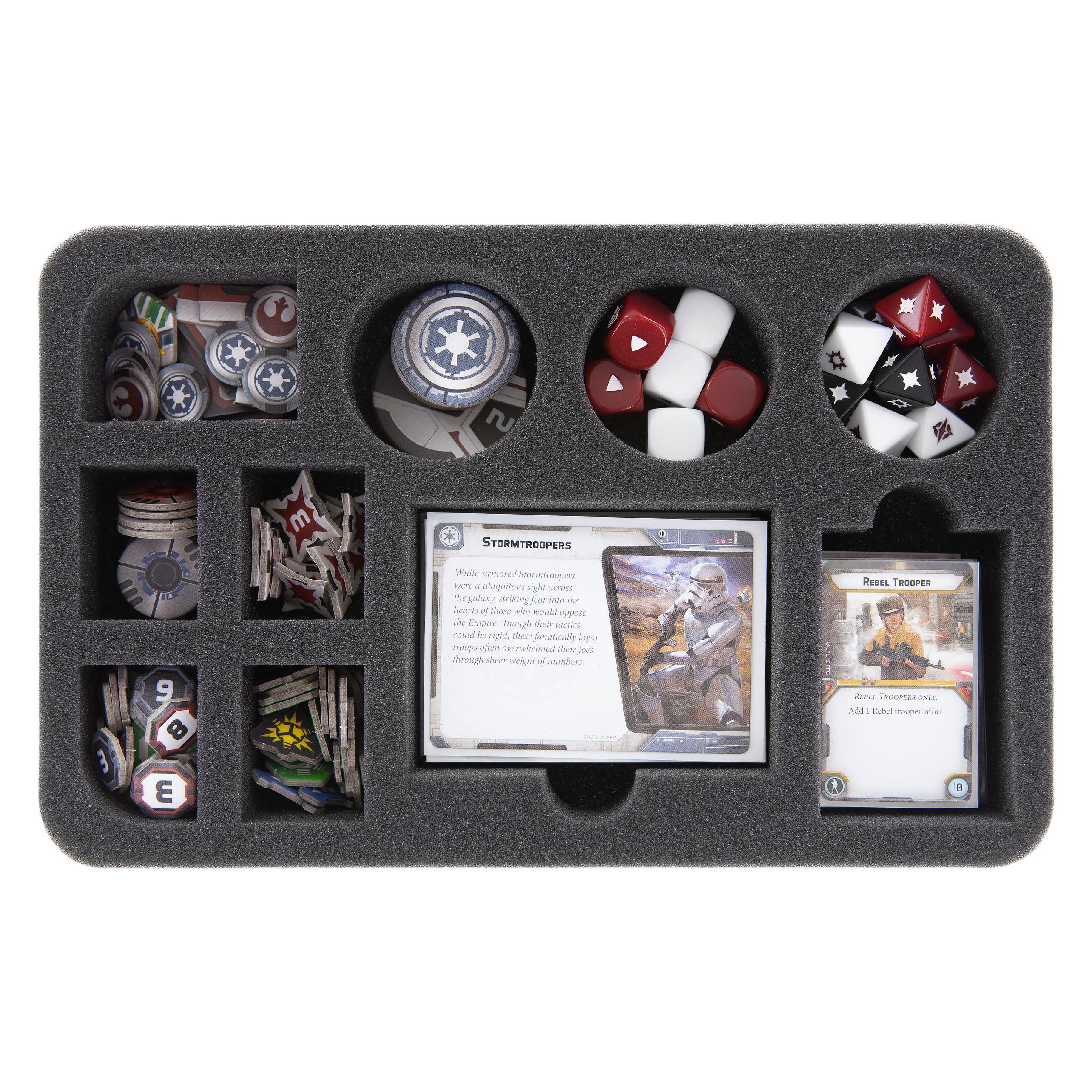 Feldherr HS045LG03 - Schaumstoffeinlage für Star Wars Legion Zubehör (Schaumstoff) (HS045LG03)