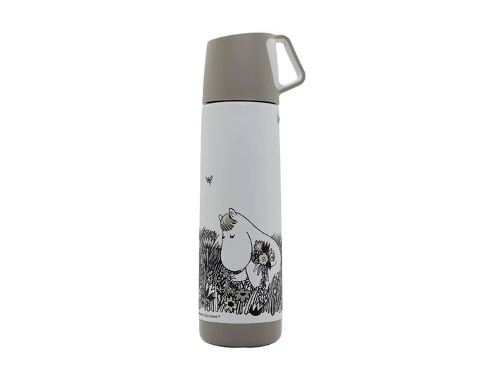 Rätt Start Thermos Mumin Graphic 50 cl Blanc-noir