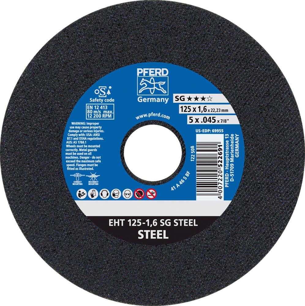 PFERD Trennscheibe SG STEEL für die Stahlbearbeitung