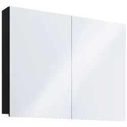 VCM Morgenthaler Spiegelschrank »VCB 1« 60 cm schwarz