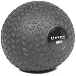 Olive, Medizinball, (9 kg, 230 mm)