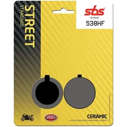 SBS Go Ahead, Bremsbeläge, (Organisch (Resin))