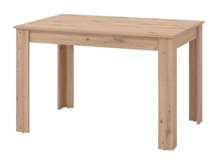 Vente-unique-Esstisch ausziehbar - 4 bis 6 Personen - Holzfarben hell - VENOLA