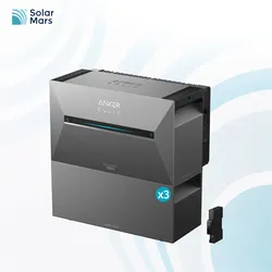 Anker SOLIX Solarbank 3 E2700 Pro und BP2700 Erweiterungsakku mit Smart Meter Gen 2 - 3x BP2700