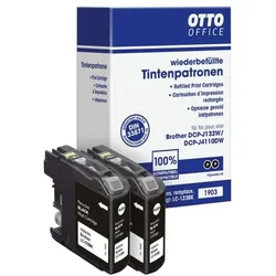 OTTO Office Tintenpatronen-Doppelpack ersetzt Brother »LC123BK« schwarz