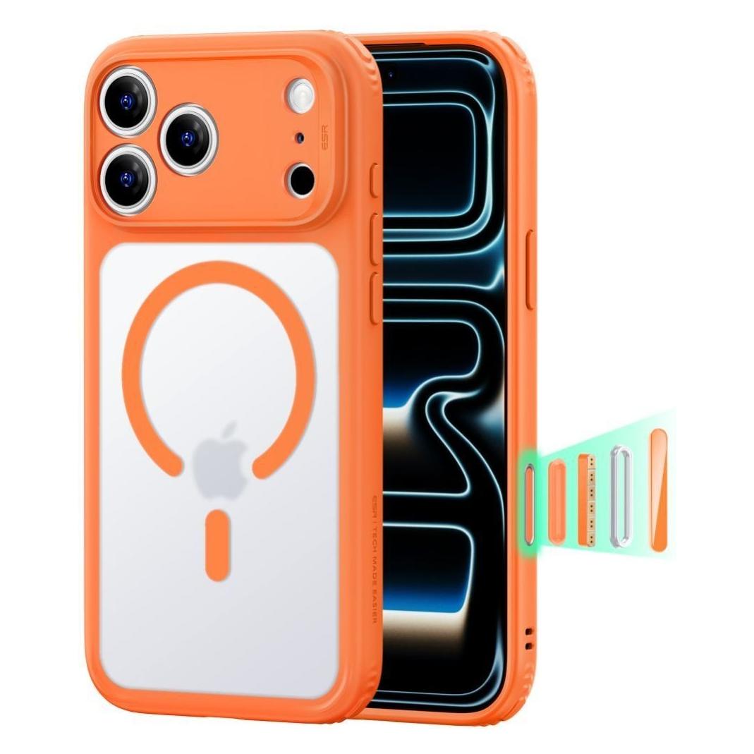 ESR - Classic Hybrid HaloLock - iPhone 18 Pro / iPhone 17 Pro - Frosted Orange (Apple iPhone 17 Pro, Apple iPhone 18 Pro) (4894240307779)