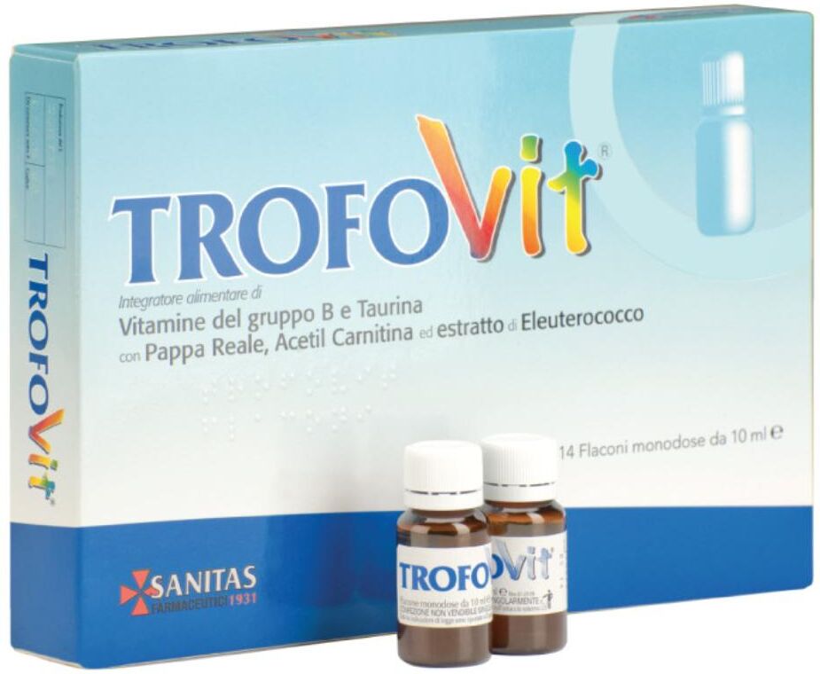 SANITAS LAB.CHIMICO FARM.Srl TROFOVIT Junior 14fl.10ml
