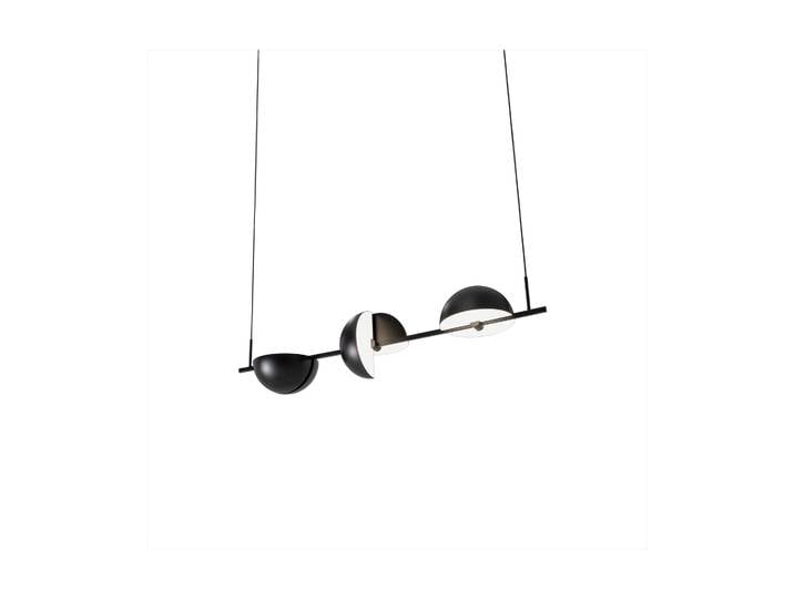 Oblure Suspension triplette Trapeze 140 cm Noir