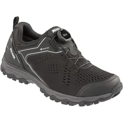 Meindl Abano GTX Boa Schuhe Halbschuhe Herren black- Gr. 47