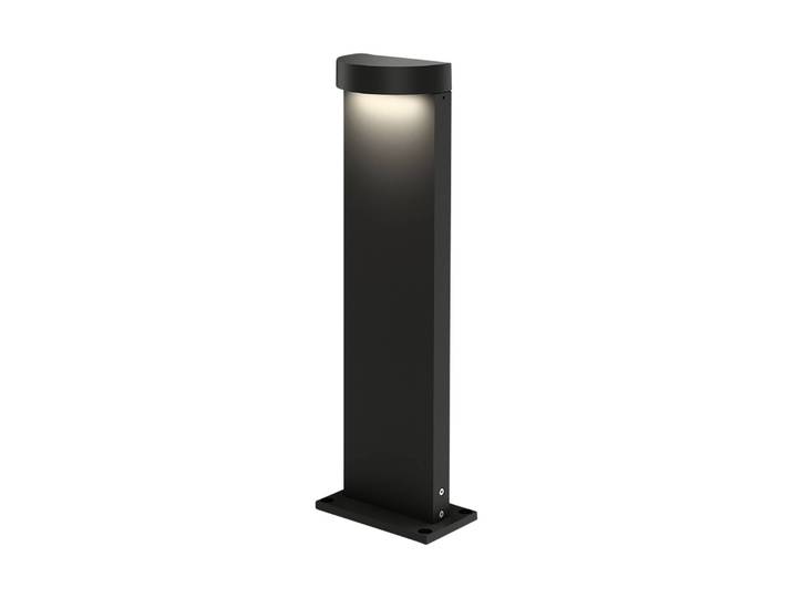 Wever & Ducré Lighting LED Wegeleuchte Palos Round 1.0, dimmbar, schwarz, Aluminium, Modern, LED Außenleuchte