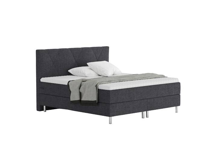 Boxspringbett TWILIGHT 180 x 200 cm anthrazit