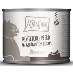 MjAMjAM köstliches Pferd an gedämpften Kürbis 6x200 g
