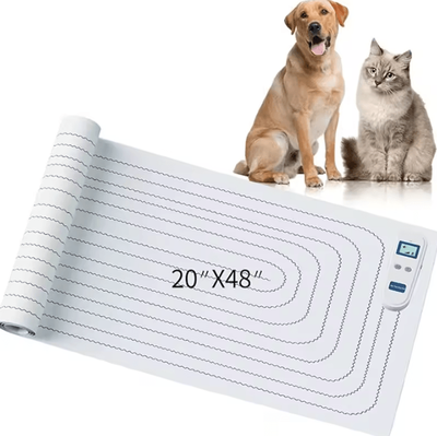 Inspire Curations SmartGuard Pet Training Mat Rechargeable Indoor Cat & Dog Deterrent Pad With 3 Training Modes 50.5x121.5