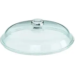 Schulte-Ufer Glasdeckel mit Kunststoff-Knopf Claas, Zubehör Kochgeschirr, Transparent