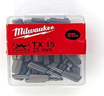 Milwaukee Punta Tx15 x25mm - 25uds (24667255)