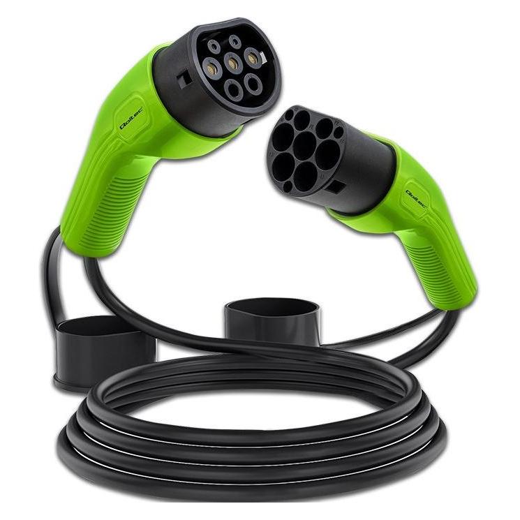 Qoltec 52473 EV-Kabel Typ 2 (11 kW, 16 A, 5 m) (52473)