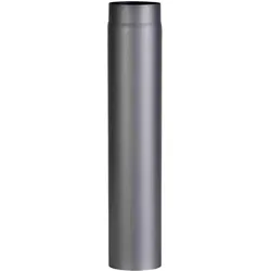 FireFix, Zubehör Kerzen + Kamin, RD150/7 Ofenrohr aus 2 mm starken Stahl (Rauchrohr) in 150 mm Durchmesser, für Kaminöfen un