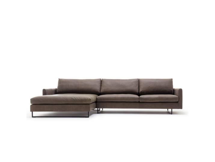 freistil by Rolf Benz 134 Ecksofa Lederbezug oder Textilbezug - Leder 9225 graubraun - links Modern, Zeitlos