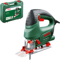 Stichsäge PST 8000 PEL grün/schwarz, Koffer, 5-teiliges Sägeblatt - Set, 530 Watt