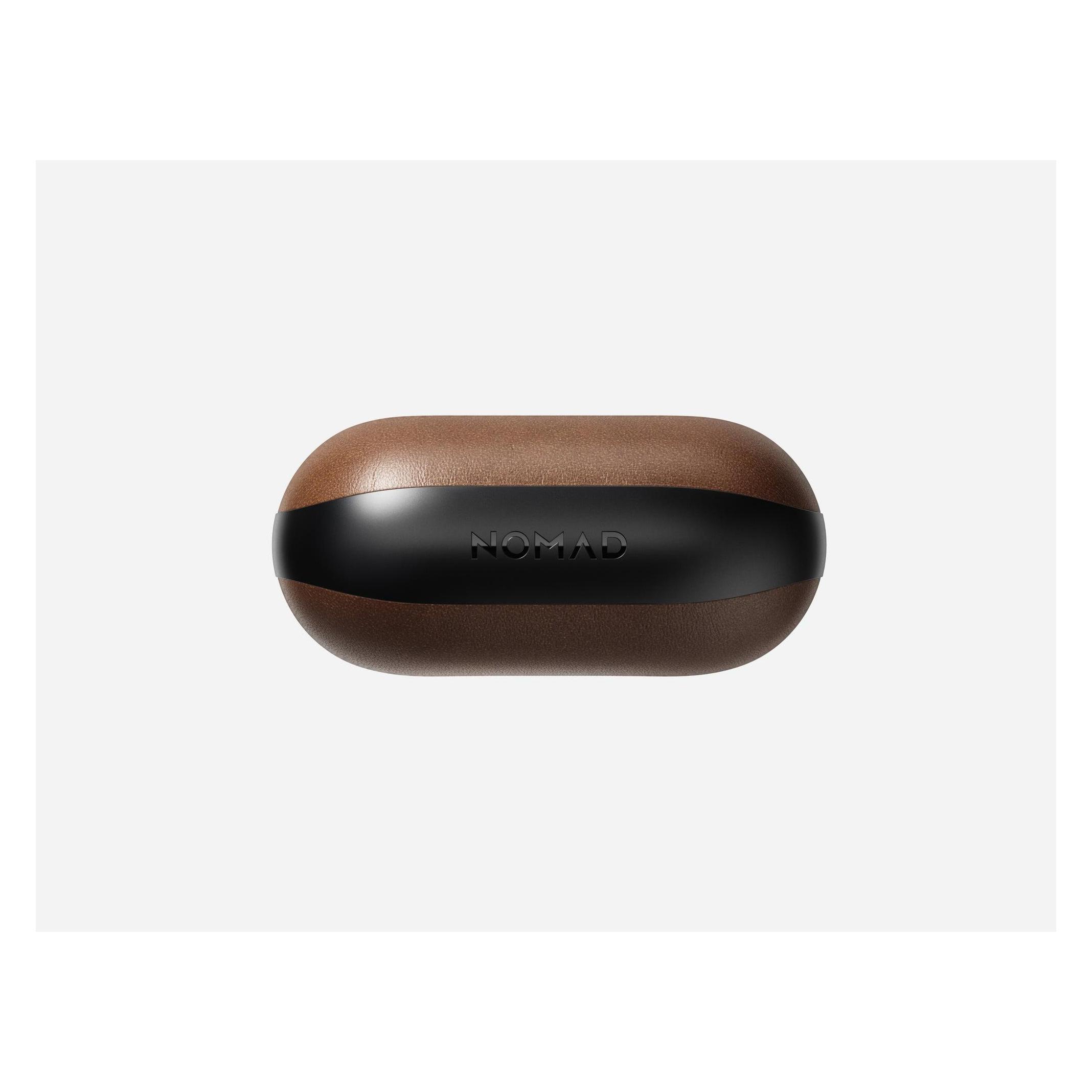 Nomad Modern Leather Case Airpods 4 Brown (Kopfhörer Hülle) (NM014599858)