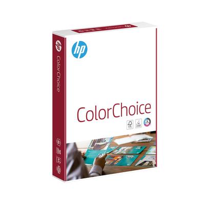 HP ColorChoice-Papier – hervorragende Qualität, hoher Weißgrad und zusätzliche Dicke für Farbdruck, A4, 250 g/m²