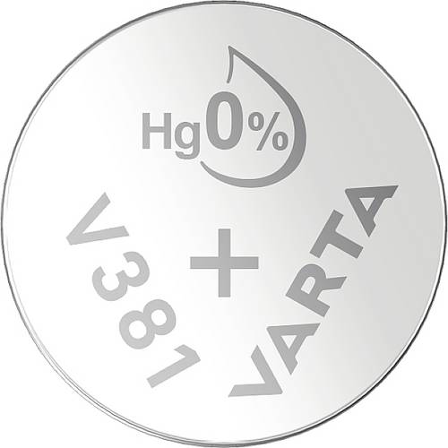 Varta Knopfzelle 381 1.55 V 1 St. 49 mAh Silberoxid SILVER Coin V381/SR55 NaBli 1