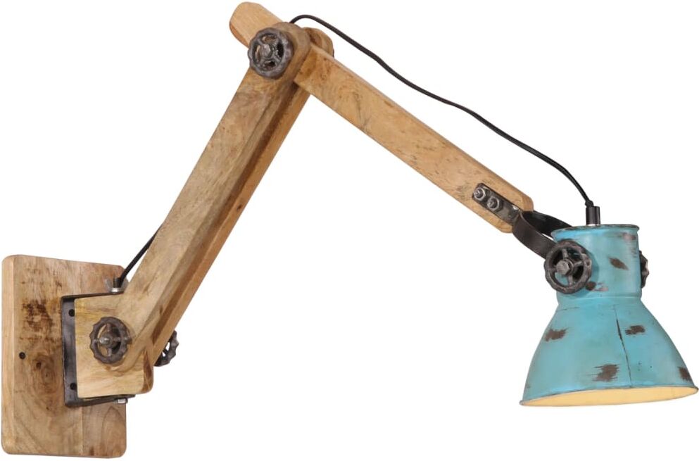 vidaXL Lampe murale 25 W bleu délavé 96x15x20 cm E27
