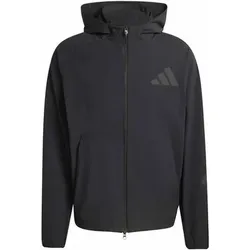 ADIDAS Herren Jacke Z.N.E. WOVEN TRAININGS (normal & lang), Größe XL in Schwarz Schwarz